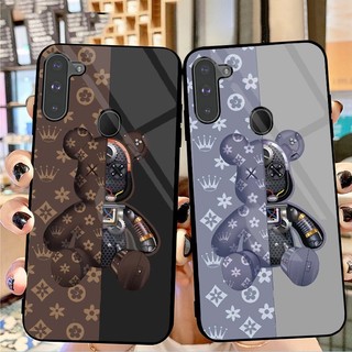 Ốp lưng samsung galaxy a11, m11 mặt kính 3d cao cấp