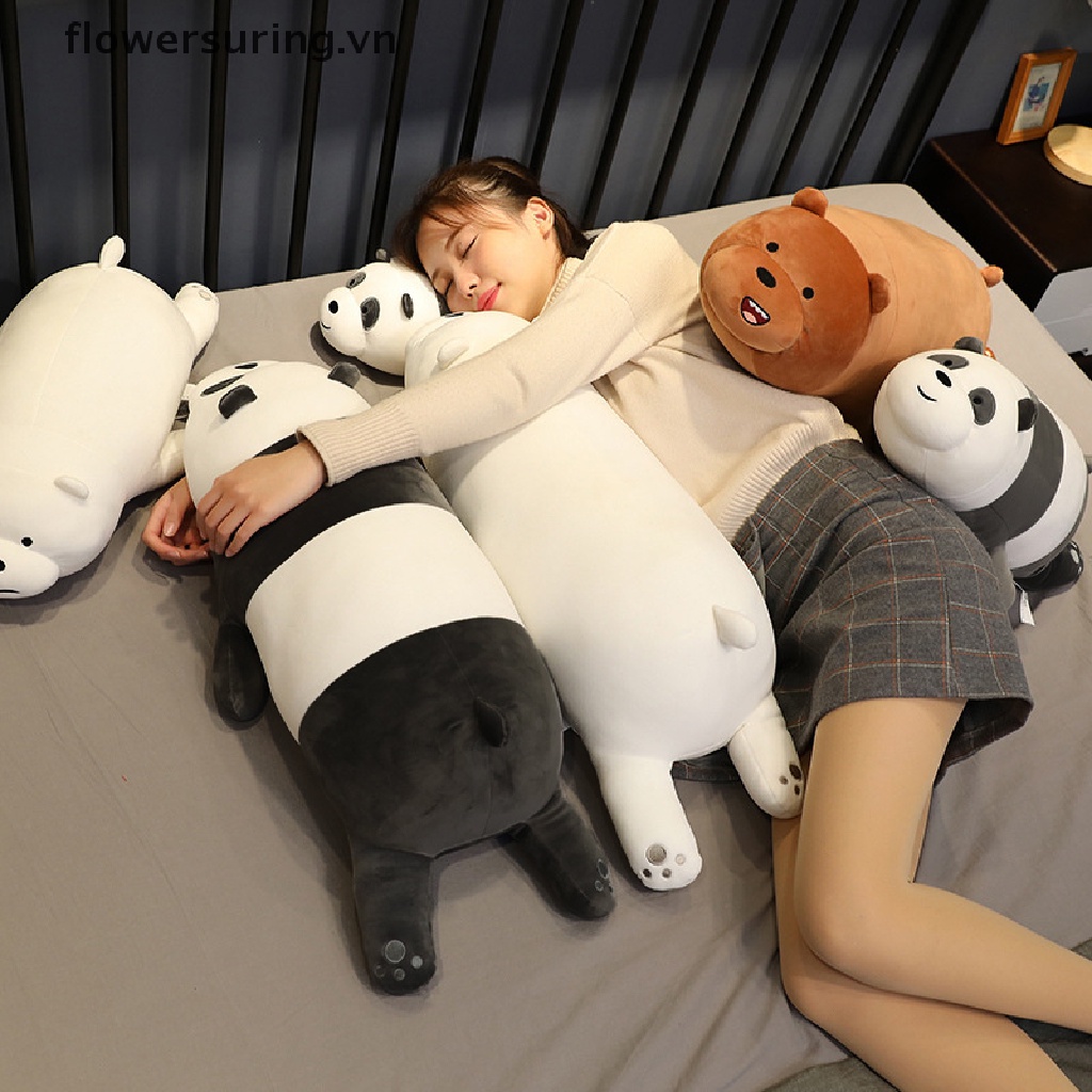 Gấu Bông 25cm We Bare Bears Mềm Mại Trang Trí Nhà Cửa
