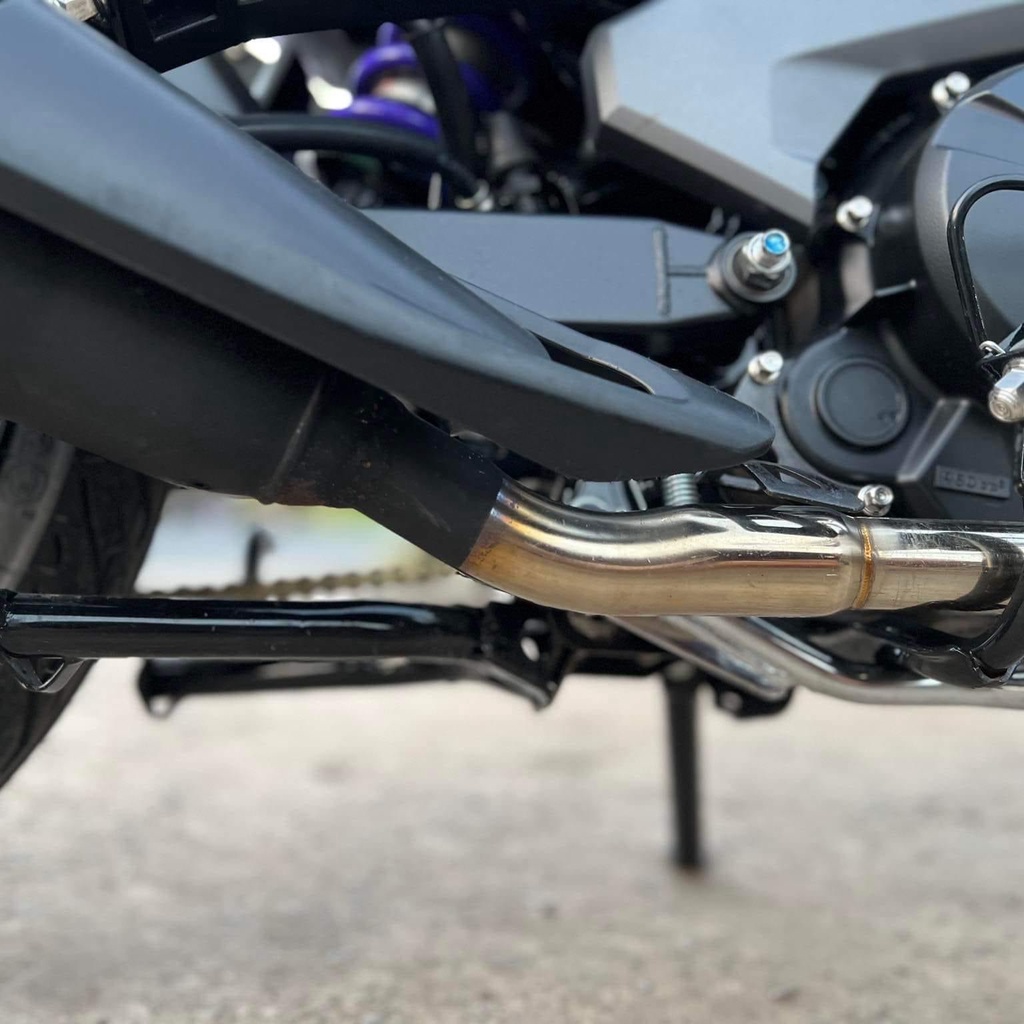 Cổ Pô Inox Dài Cho Exciter 150 (Ex150) Chuẩn Inox304