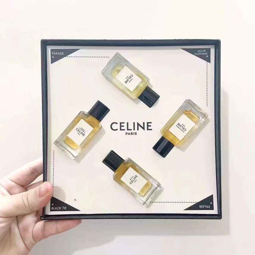 Bộ 4 Lọ Nước Hoa Tự Nhiên Tươi Mát Và Tự Nhiên Mẫu Thử Celine 10ML