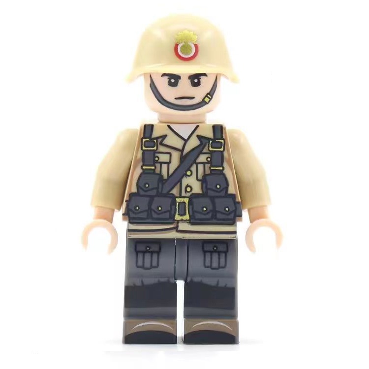 Bộ 40 Mô Hình Búp Bê Người Lính Pháp Mini WW2 Bằng Nhựa