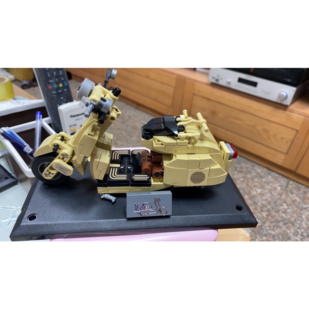 [300 CHI TIẾT] Bộ Đồ Chơi lego xe máy vespa Xếp Hình lego mô hình xe mortor