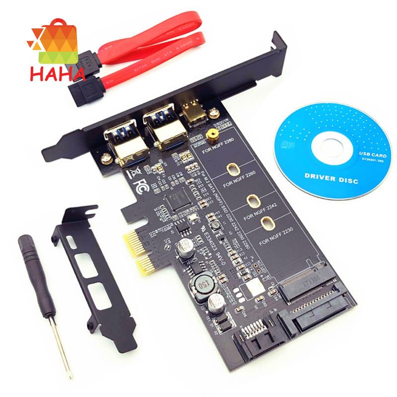 Card Mở Rộng Chuyển Đổi USB 3.0 & Type-C M.2 PCIe M2 SSD SATA B Sang PCI-E 3.0 USB 3.0 PCI-E Cho 2280 2260 2242 2230 NGFF