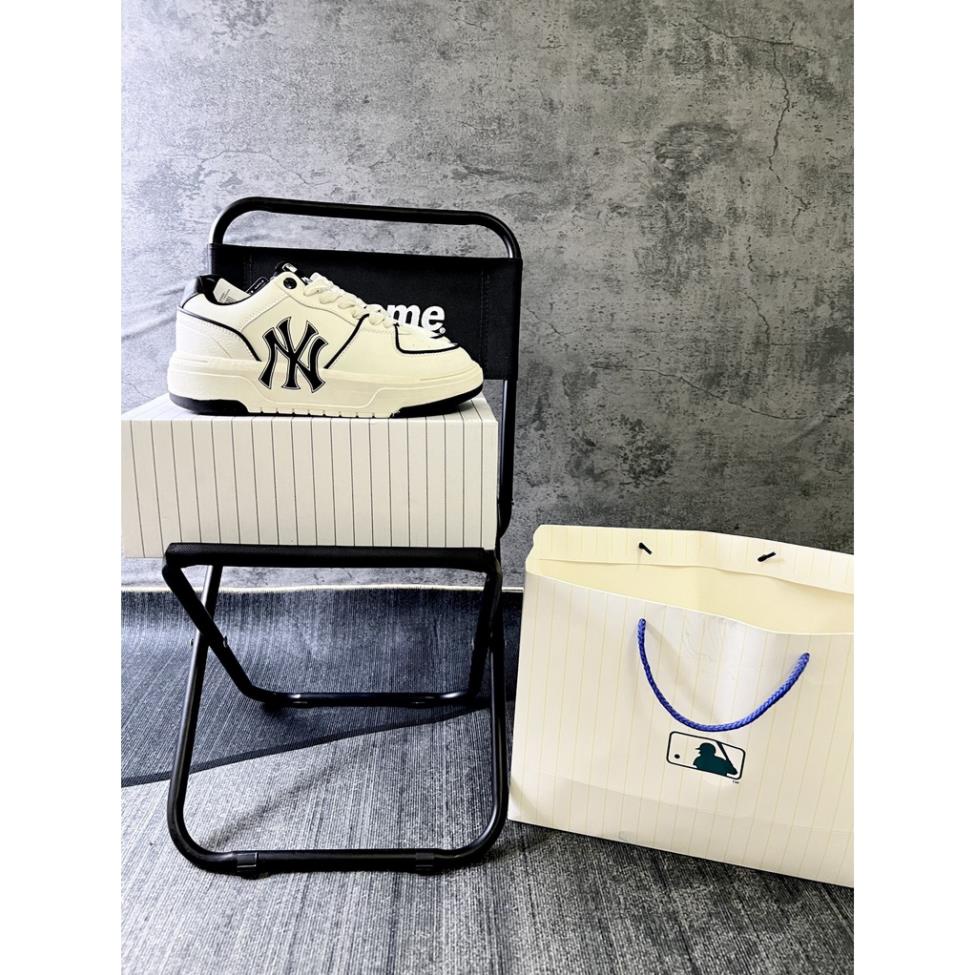 Giày MLB Chunky Liner màu đen hot trend, giày MLB Chunky nam nữ cao cấp full,Giày sneaker MLB Chunky Liner NY Đen Hot