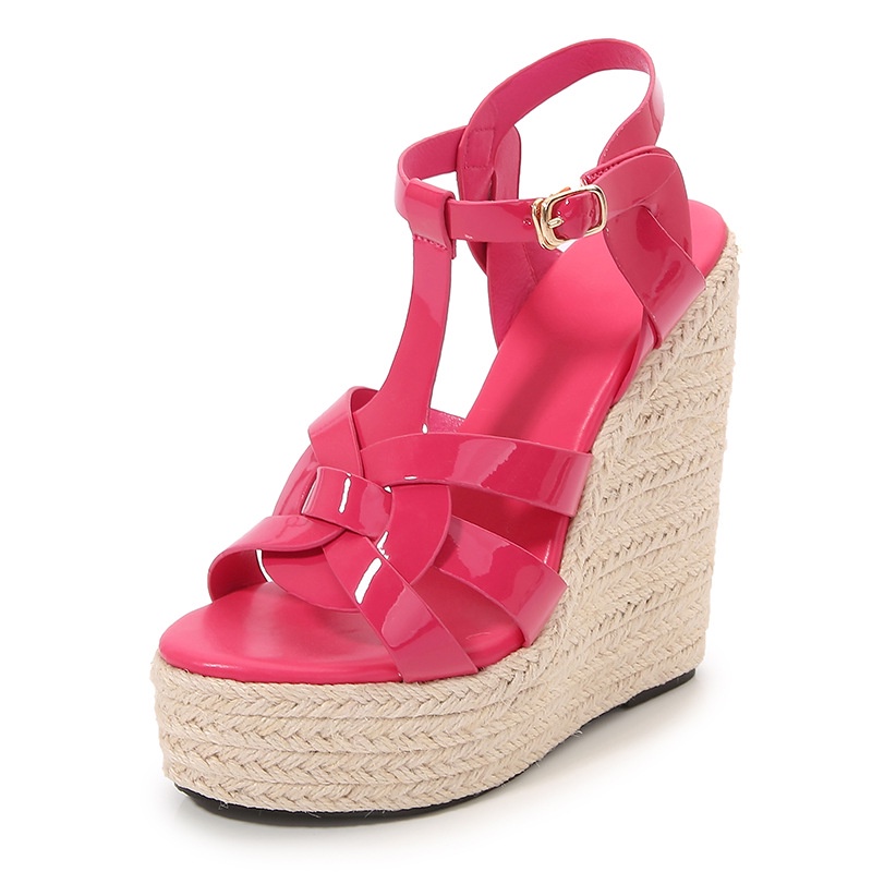 Sandal Cao Gót 15cm Thiết Kế Mới Thời Trang Mùa Hè Theo Phong Cách Âu Mỹ Cho Nữ