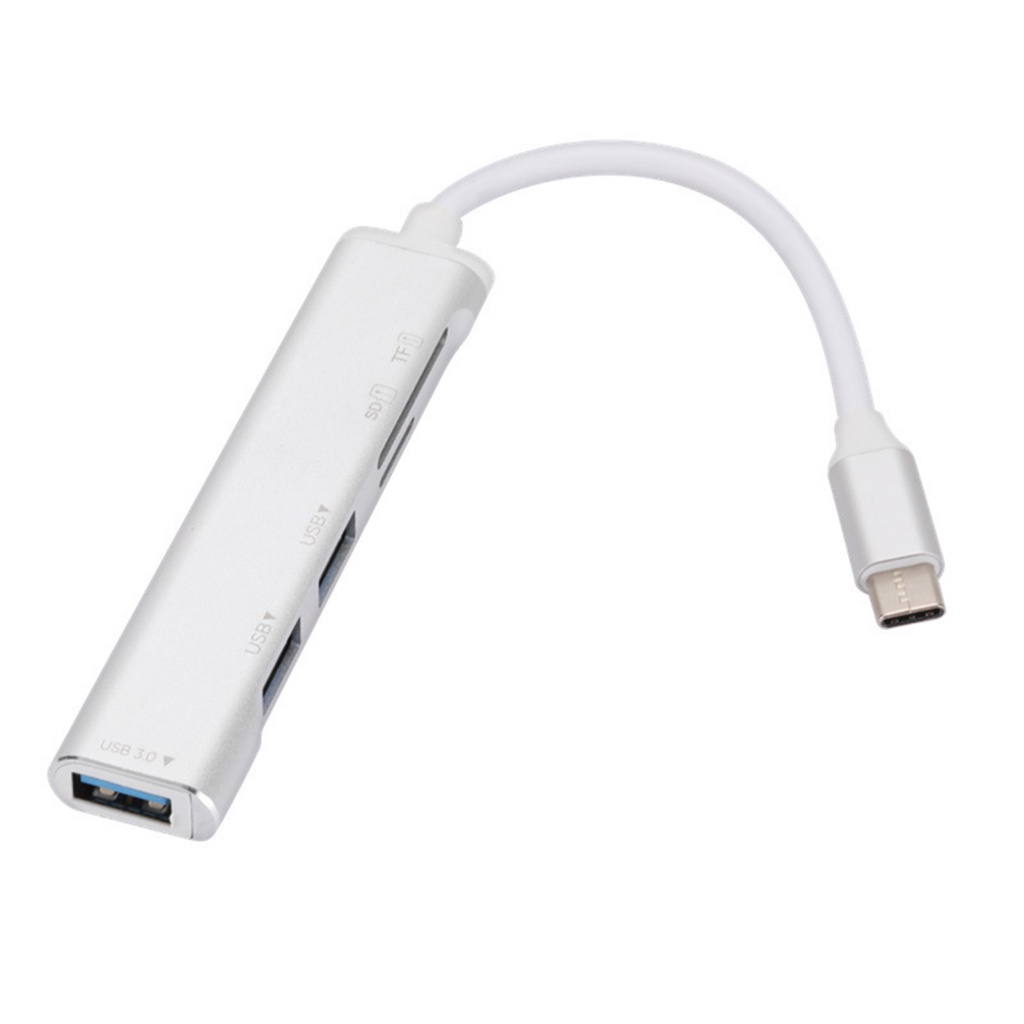 Bộ Chia Cổng USB 2.0 Type-C Đa Năng 5 Trong 1 Cho Laptop