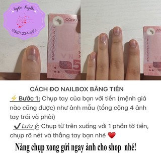 Nail box thiết kế siêu xinh ( ảnhthật )