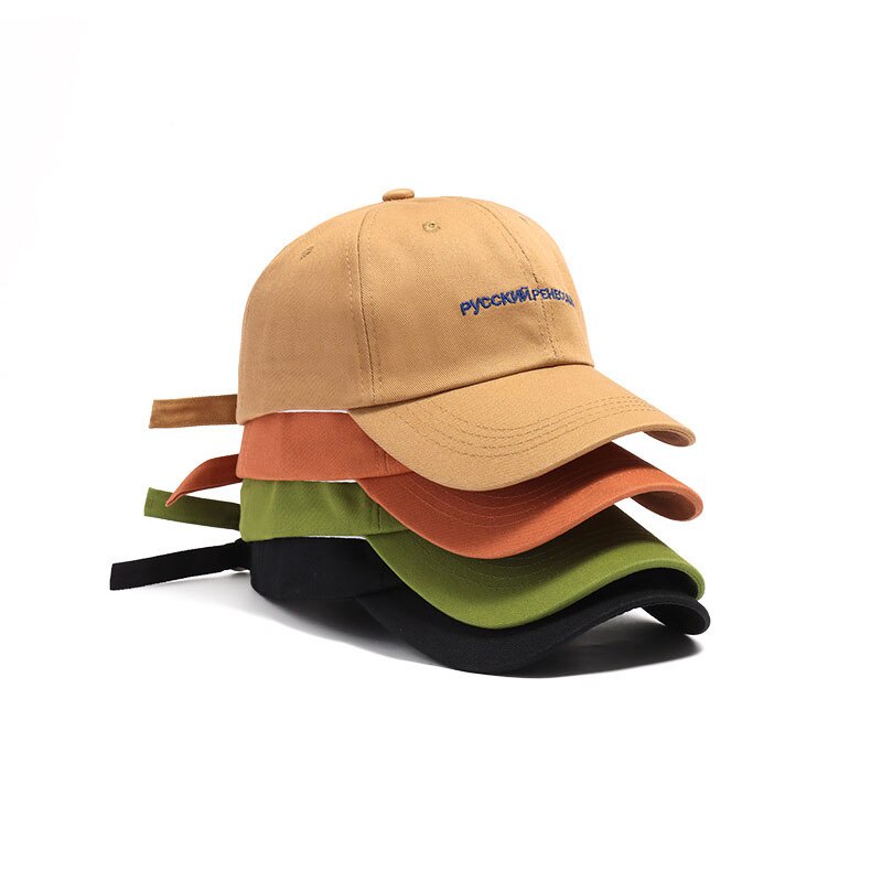 Mũ Lưỡi Trai Cotton Chống Nắng In Chữ Đơn Giản Thời Trang Xuân Hè Cho Cặp Đôi