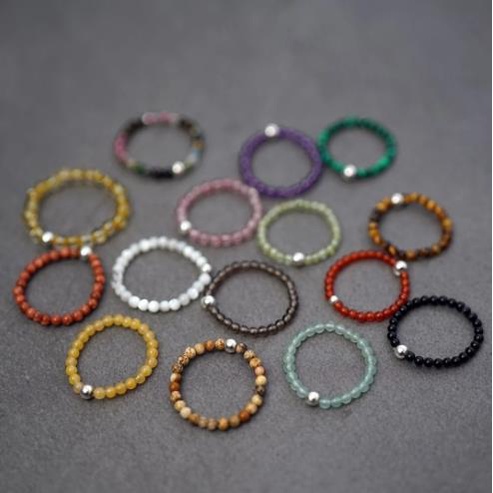 Hạt Đá 3MM Dùng Làm Trang Sức Thủ Công