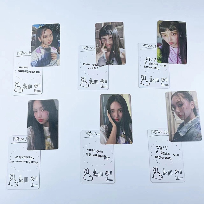 Bộ 5 tấm ảnh lomo các thành viên nhóm nhạc Kpop Newjeni Minji Danielle Hyein