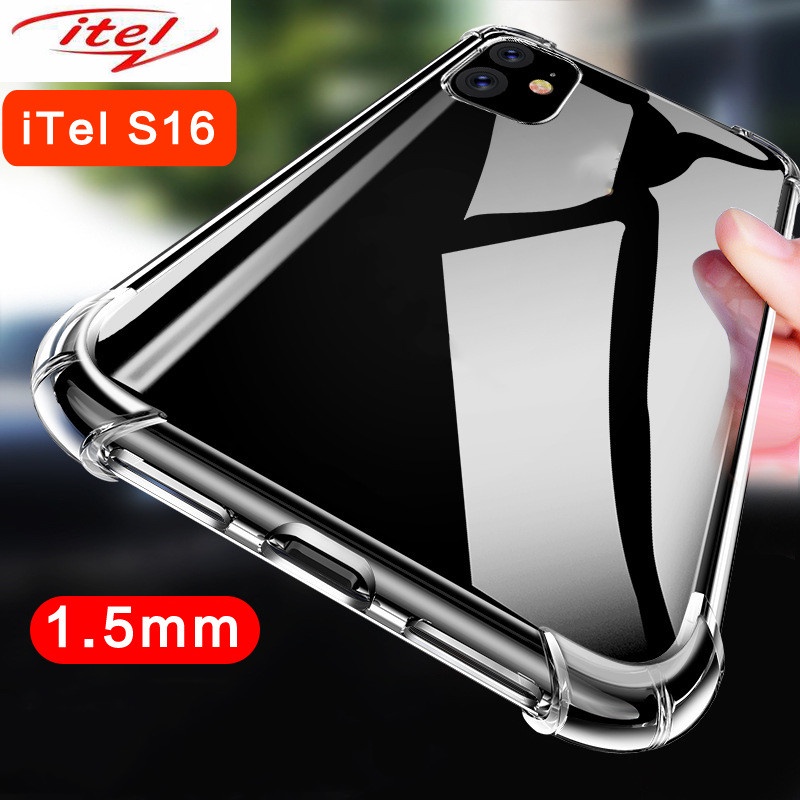 Ốp Điện Thoại Trong Suốt Cho Itel Vision 5 Plus Vision 3 Plus Vision 1 Pro Vision 2 Plus Vision 2s A58 Pro A49 P36 Play S16 P38 Pro S18 Pro