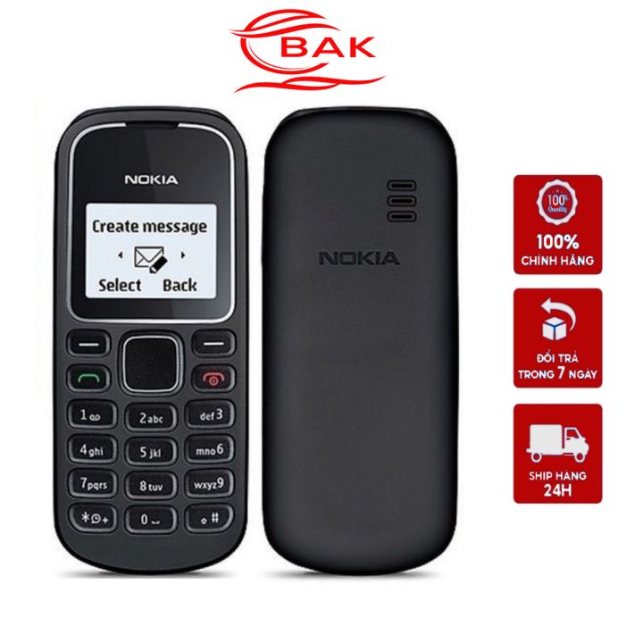 Điện thoại nokia 1280 like new tặng kèm pin sạc chính hãng BAK