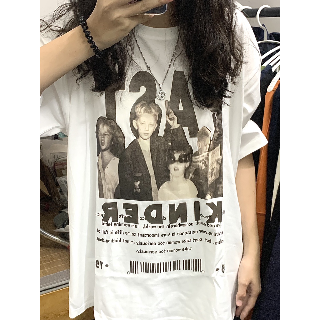 NRVP Áo Thun 100% Cotton Tay NgắN Plus Size 5XL