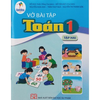 Sách - vở bài tập toán lớp 1 tập 2 - cánh diều