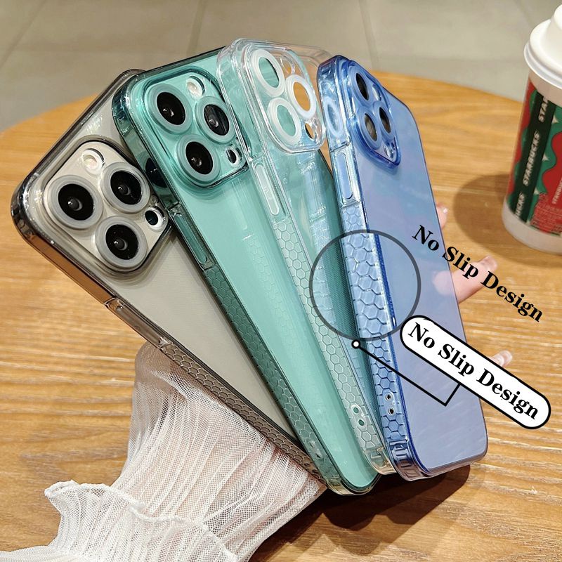 Ốp Điện Thoại Mềm Chống Trượt Bảo Vệ Ống Kính Máy Ảnh Cho redmi 12 1a 4g 10c 9a 9at 9c k40 k40s pro plus