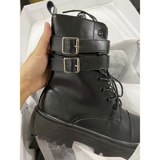[ORDER] BOOTS CHIẾN BINH 2 QUAI CỔ (ảnh thật)