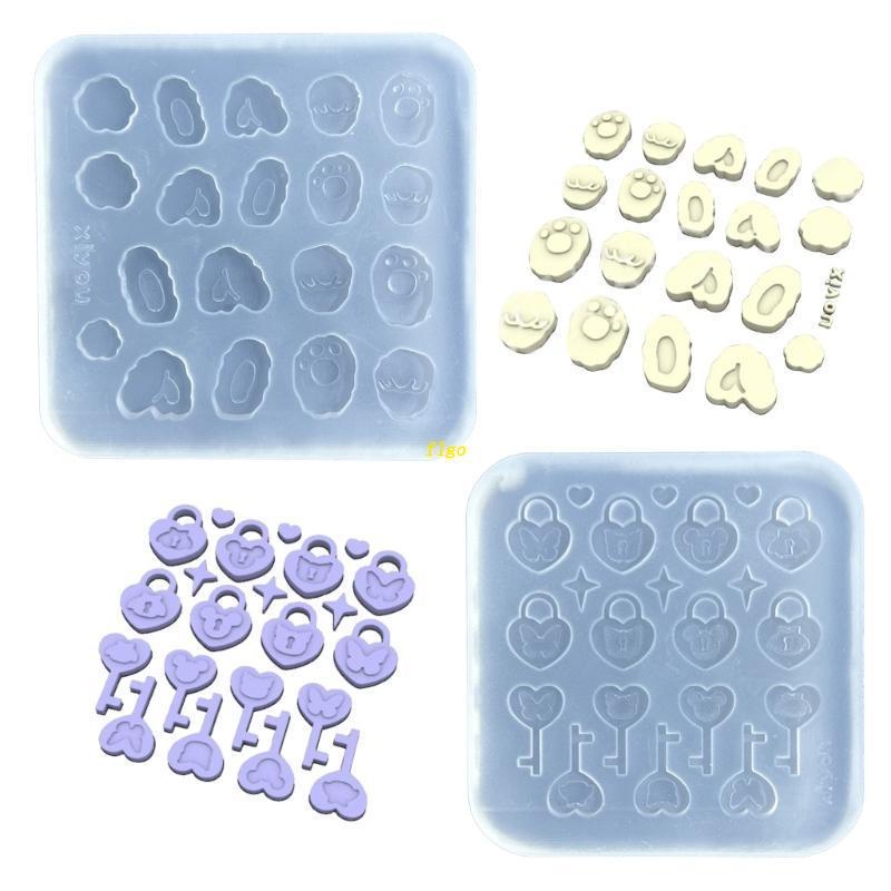 Khuôn Silicone Đổ Resin Làm Trang Sức DIY
