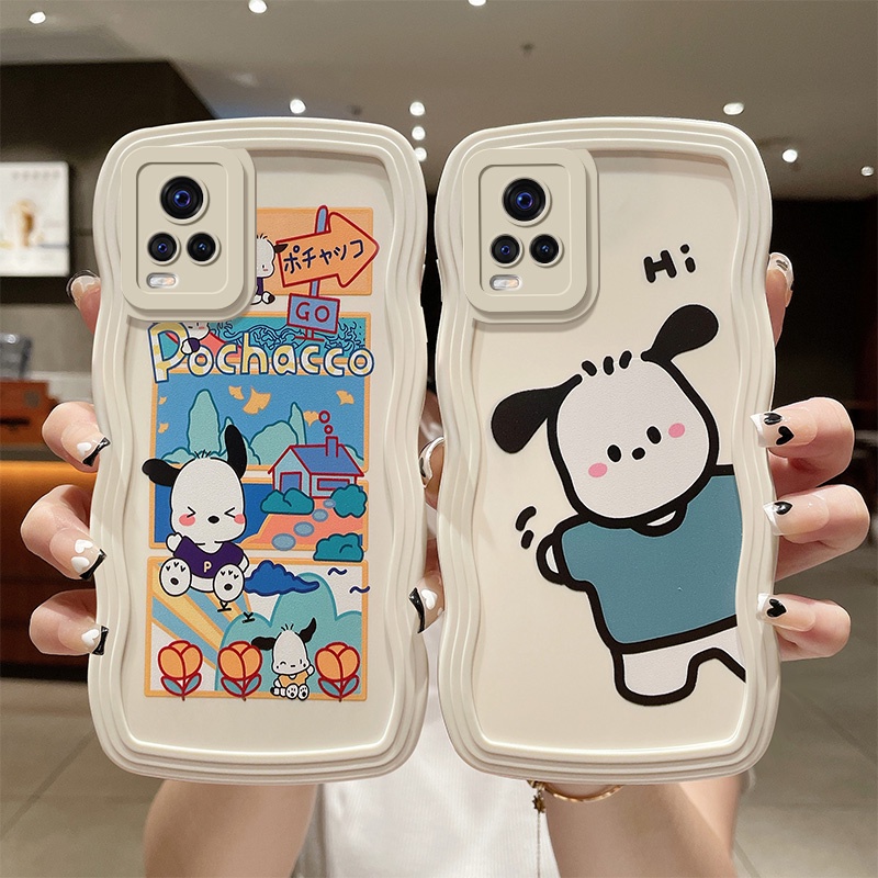 Ốp lưng vivo v20 pro Ốp Điện Thoại Mềm Họa Tiết Hoạt Hình Sóng Biển Cho vivo v20 pro