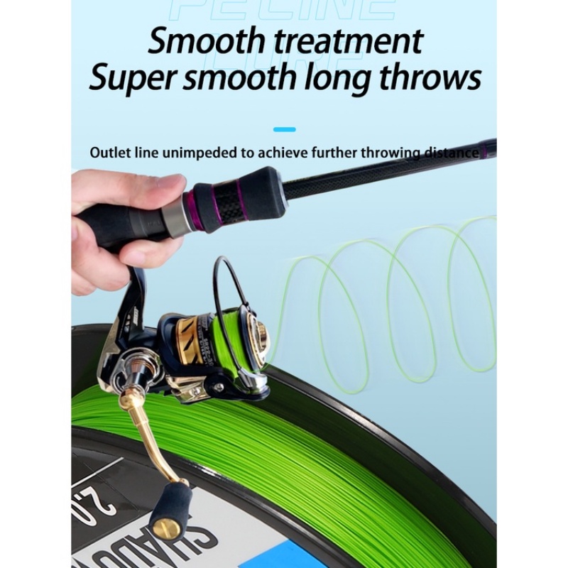 Cuộn Dây Câu Cá 150m 200m 8x 12x Bằng pe Siêu Dài Nhập Khẩu Từ Nhật Bản