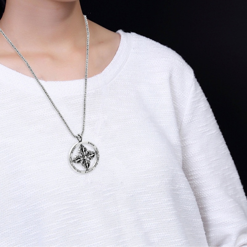 Vòng cổ Kim Loại Mặt Hình Thánh Giá Phong Cách Hip Hop Thời Trang Cho Nam Và Nữ