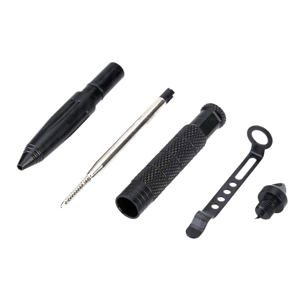 Bút Bi Sinh Tồn Tự Vệ Bằng Kim Loại Nhôm Chất Lượng Cao Chống Trượt Cho Học Sinh / Văn Phòng