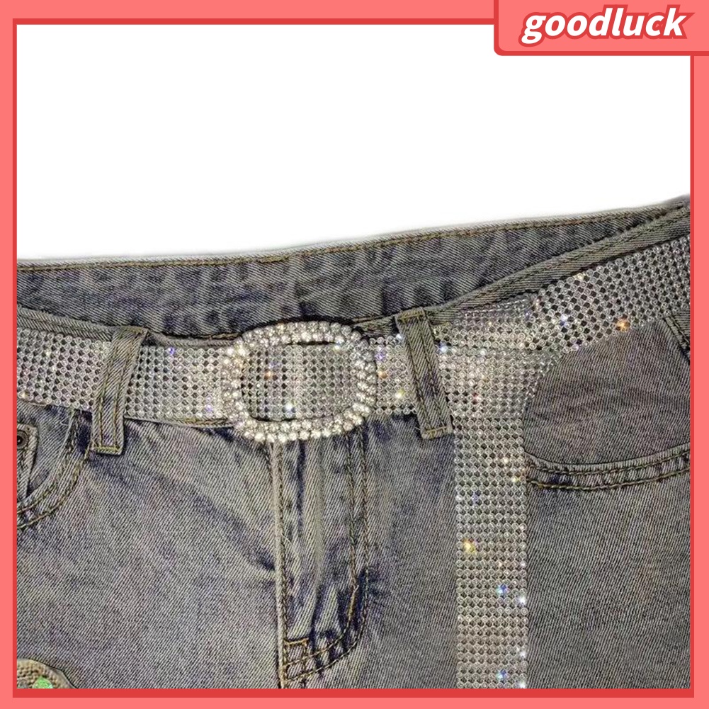 |Đồ Chơi GODK GODK Độc Đáo| Thắt Lưng Đính Đá Kim Cương Giả Hình Trái Tim / Oval Sang Trọng Cho Nữ