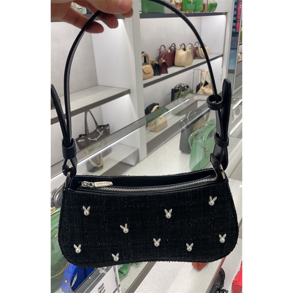 Túi Xách CK2 Thời Trang Thanh Lịch Cho Nữ20671486 Túi Tote Một Bên Vai / Kẹp Nách Trang Trí Tai Thỏ