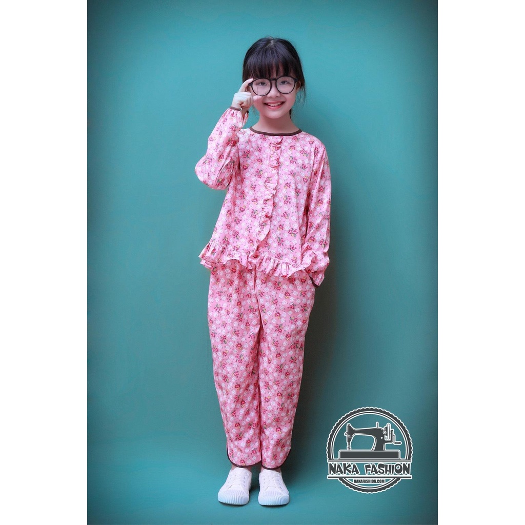 Bộ Đồ Dài Tay Bèo -MSP 2413