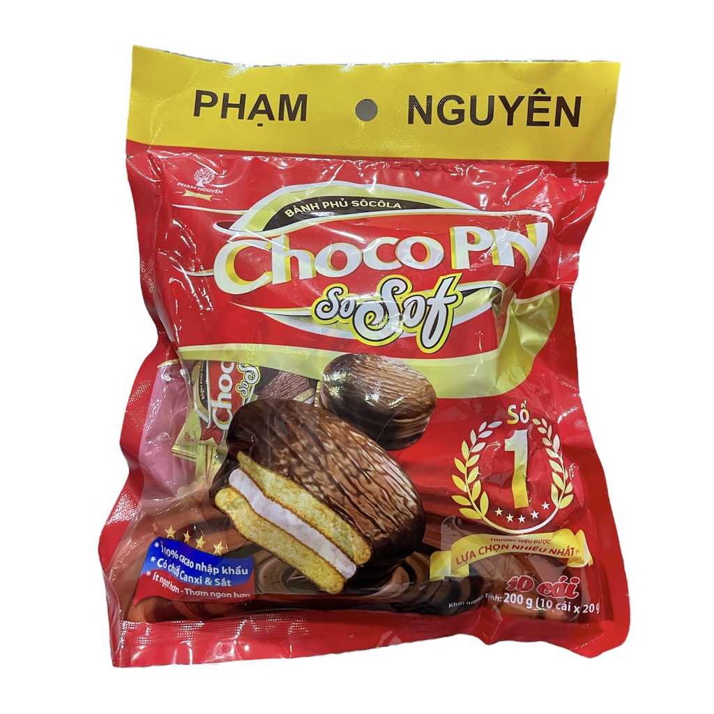 [Chính Hãng] - Bánh Choco PN_Phạm Nguyên bịch 12 cái