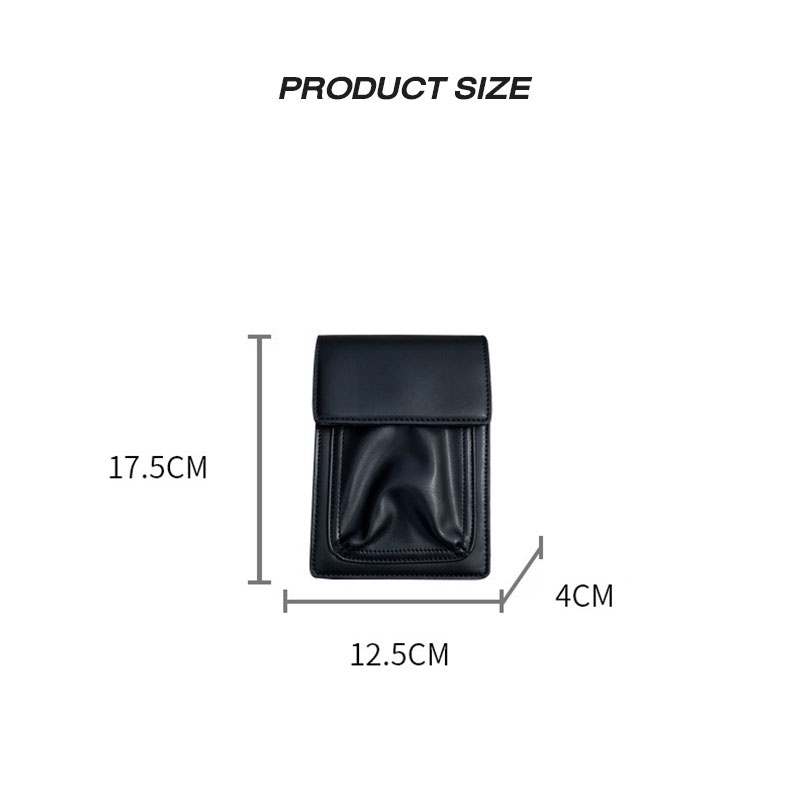 Túi Đeo Chéo Đựng Điện Thoại Đa Năng Phong Cách Hàn Quốc Cho Nam