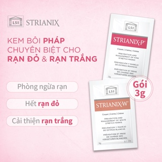 Kem Rạn STRIANIX Ngăn Ngừa Và Làm Mờ Rạn Đỏ Và Rạn Trắng Nhập Khẩu Từ Pháp