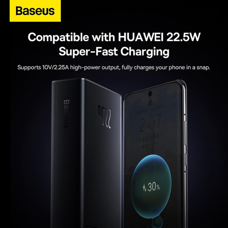 Pin Sạc Dự Phòng Baseus Star-Lord Digital Display Fast Charge 20000mAh/30000mAh Hỗ trợ sạc nhanh PD QC AFC SCP FCP