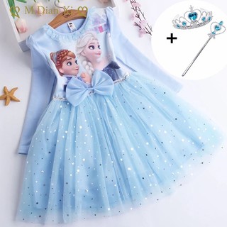 Đầm công chúa elsa cho bé gái