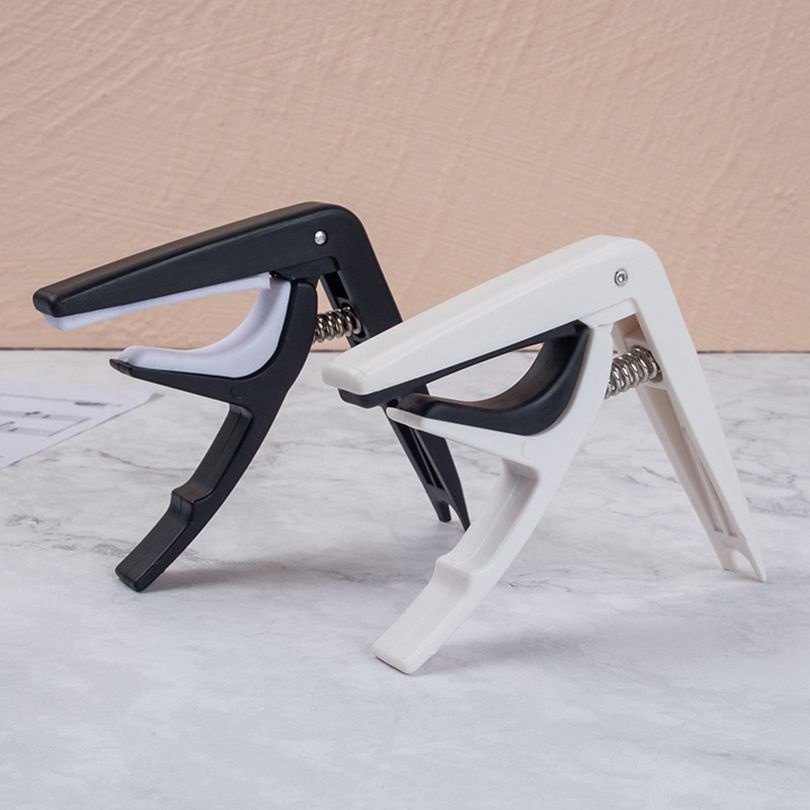 Capo BằNg NhựA 2 MàU Cho ĐàN Guitar ĐiệN / Ukulele