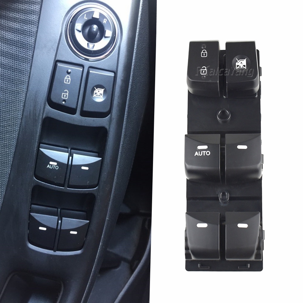 Công Tắc Điều Khiển Cửa Sổ Xe Hơi Cho Hyundai Elantra 2012 2013 2014 2015 2016 93570-4V000