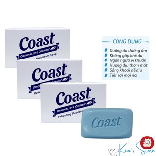Xà bông cục COAST Classic Scent Refreshing Deadorant Soap 113g - xà phòng cục của Mỹ