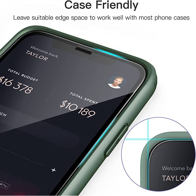 Kính Cường Lực Bảo Vệ Toàn Màn Hình Chống Bụi Thời Trang Cho iPhone 14Promax / 14 / 13 / 12 / 11 / X / 8P / 7 / 6P