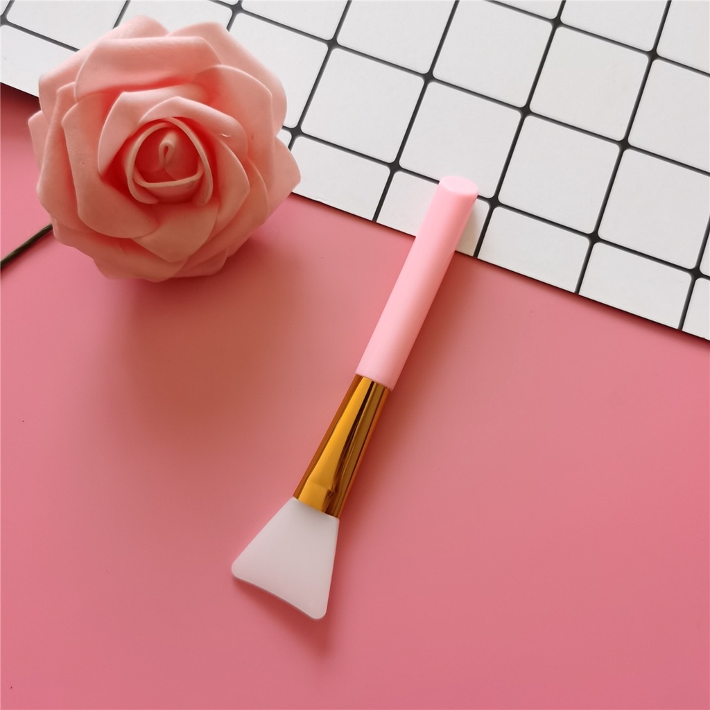 Bàn chải silicone rửa mặt tẩy tế bào chết loại bỏ mụn đầu đen cầm tay mềm mại