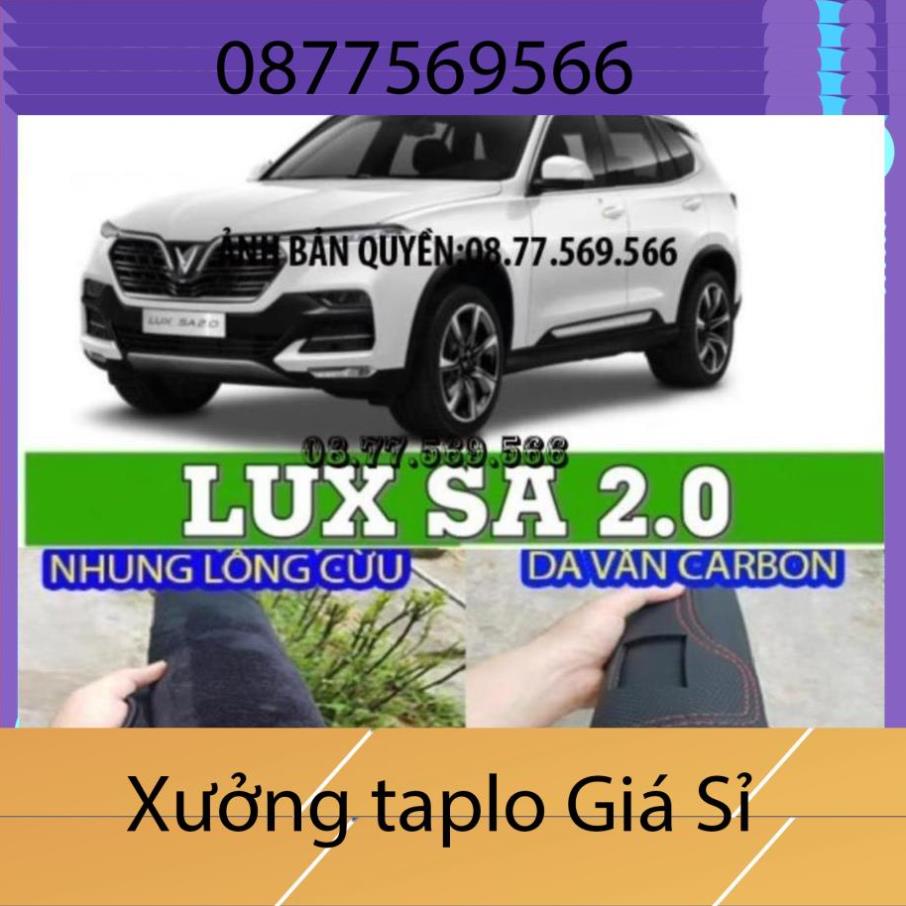 Thảm Taplo Vinfast Lux a Lux Sa 2018-2022,Lót Taplo Chịu Nóng Cho Bề Mặt Taplo Hàng Đẹp 3 Lớp