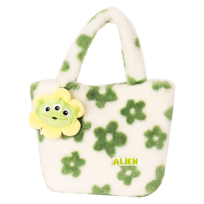 Thú Nhồi Bông Hình Gấu Pooh Ba Mắt Cỡ Lớn Trang Trí Túi Xách