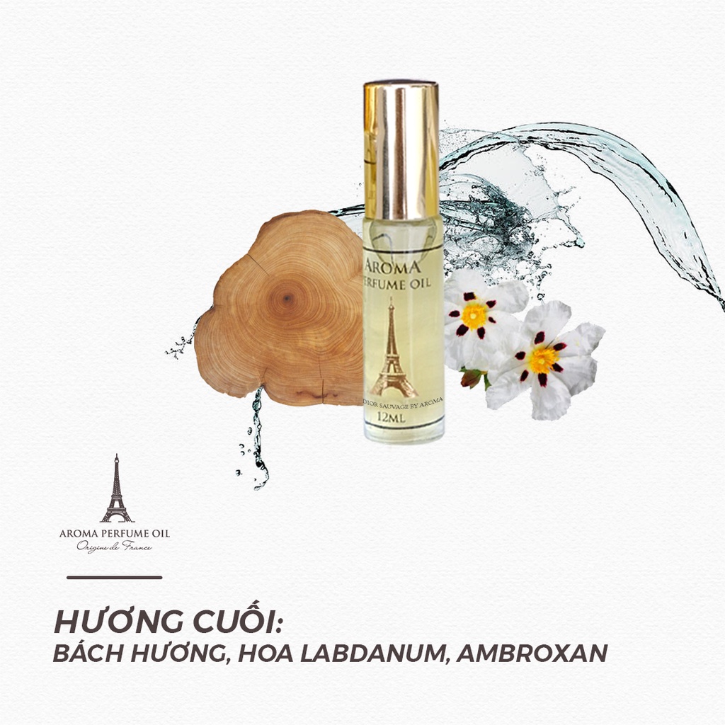 Nước Hoa Pháp AromaDior Sauvage Nam Tính, Lịch Lãm