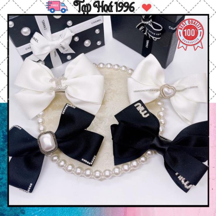 Kẹp tóc nữ, kẹp tóc nơ hàn quốc cao cấp phối đá sang chảnh , hàng loại 1 tag đá siêu xịn hot năm 2023
