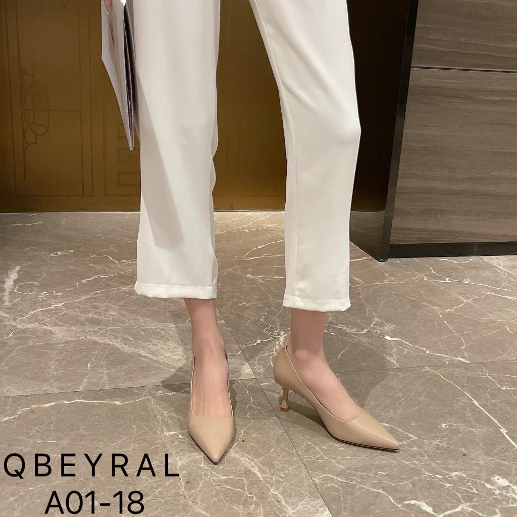 GIÀY QBEYRAL TRƠN NHỌN A01-18