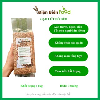 Gạo Lứt Đỏ Dẻo Điện Biên 1kg