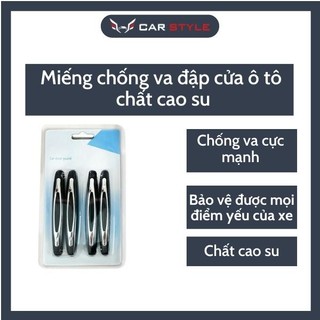 Miếng chống va đập cửa ô tô chất cao su phù hợp với mọi mẫu xe