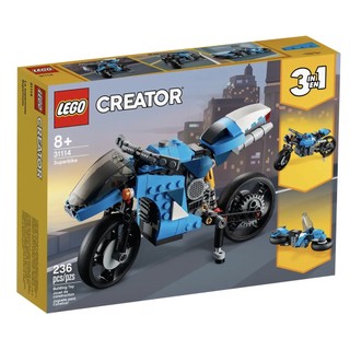 Lego creator 31114 xe mô tô