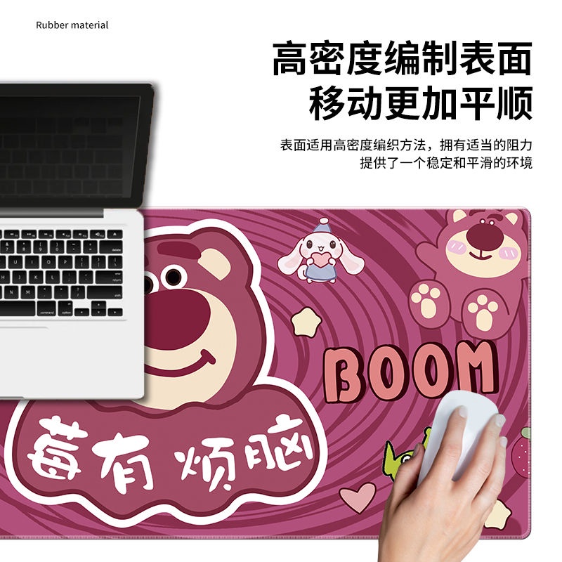 Đệm Lót Chuột Và Bàn Phím Chơi Game Esports Dày Dặn Kiểu Dáng Dễ Thương