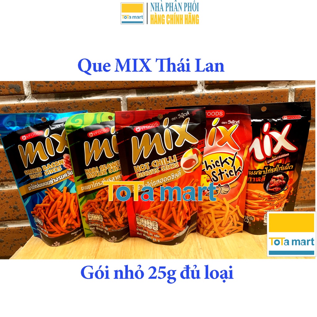 hsd 12 2023 Que MIX Thái Lan gói nhỏ 25g