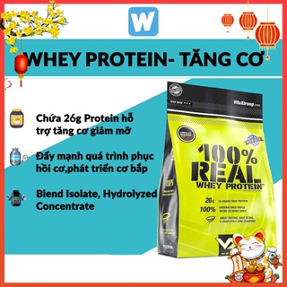 VitaXtrong 100% Real Whey Protein 5Lbs - Sữa đạm cho người tập Gym