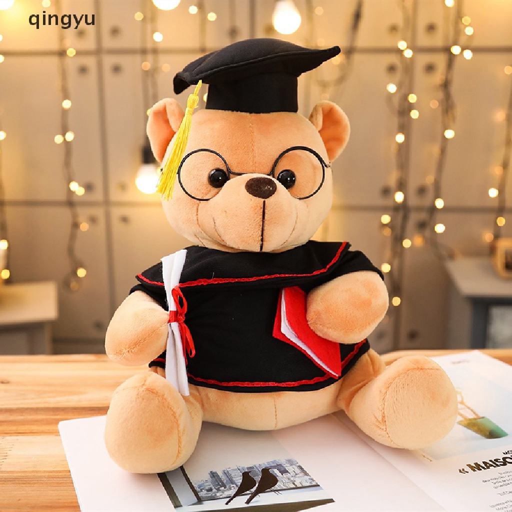 Búp Bê Đồ Chơi Hình Chú Gấu Tốt Nghiệp Làm Quà Tặng Sinh Nhật Cho Người Lớn Và Trẻ Em